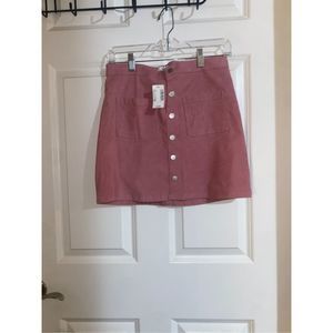 NWT • Girl’s • The Children’s Place • Neutral Pink • Button Front • Corduroy • S